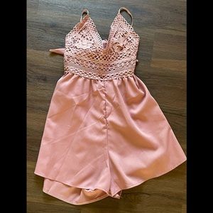 Blush romper